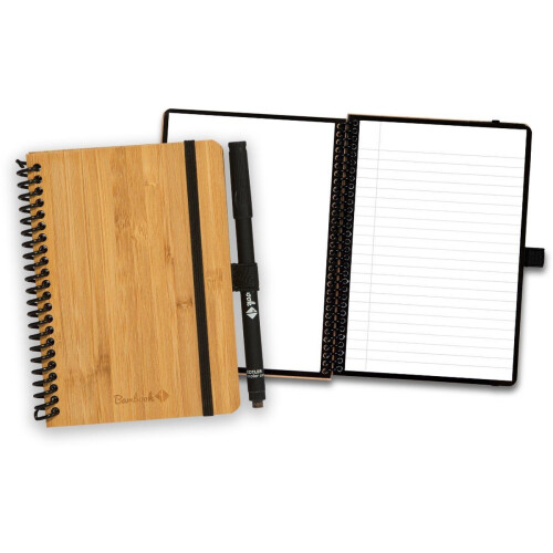 Bambook Classic - Uitwisbaar notitieboek - Hardcover A6 - Blanco&Gelinieerd - Duurzaam