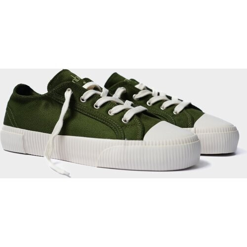 Bamburista dames vegan Lage Sneakers Dames Lieveheersbeestje Paradiso Mosgroen Tweedehands