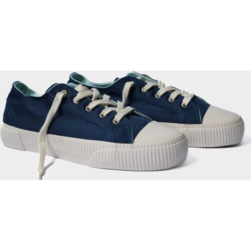 Bamburista dames vegan Lage Sneakers Dames Lieveheersbeestje Robino Thunder Blauw Tweedehands