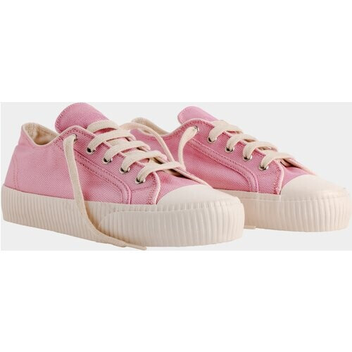 Bamburista dames vegan Sneakers Ladybug Laag Roze Tweedehands