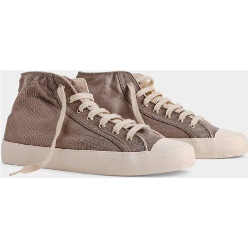 Bamburista mannen vegan Sneakers Grasshopper Hoog Grijs Tweedehands