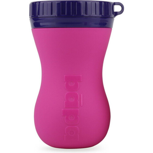 Bapa FlipBottle - Drinkfles - 370ml - Roze - BPA vrij
