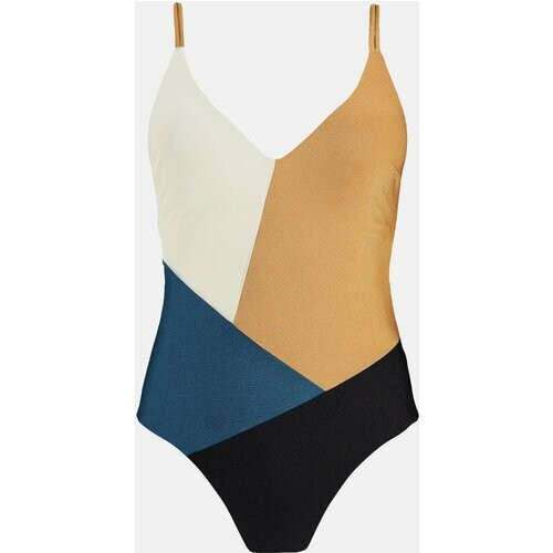 Barts Como V-Neck One Piece Badpak Goud/Zwart Tweedehands