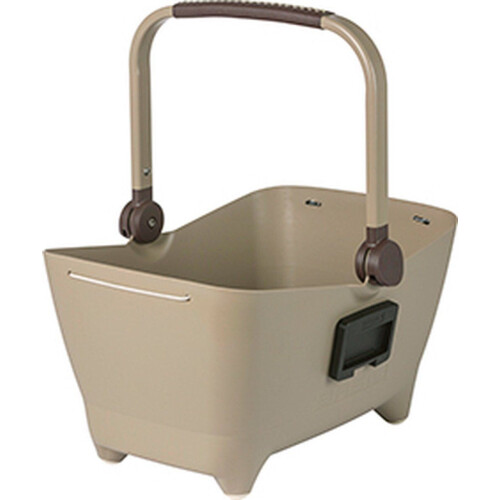 Basil Buddy Hondenfietsmand KF - Voorop - Inclusief bevestigingssysteem - Bruin Tweedehands