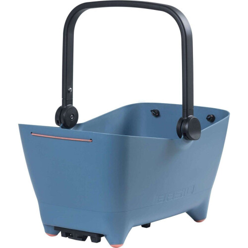 Basil Buddy Hondenfietsmand MIK - Achterop - Kauwproof - Blauw Tweedehands