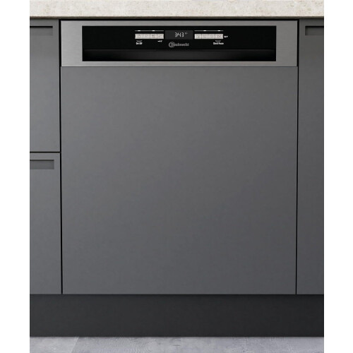 Bauknecht B6B D841A X - Half Geïntegreerde Vaatwasser - PowerClean Systeem - RVS Tweedehands