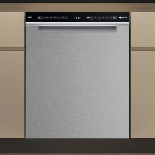 Bauknecht B7U HS51 X - Onderbouw Vaatwasser - 41 dB - RVS
