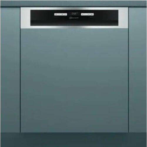 Bauknecht BBO3O539PLGT - Half Geïntegreerde Vaatwasser - 39 dB - Grijs
