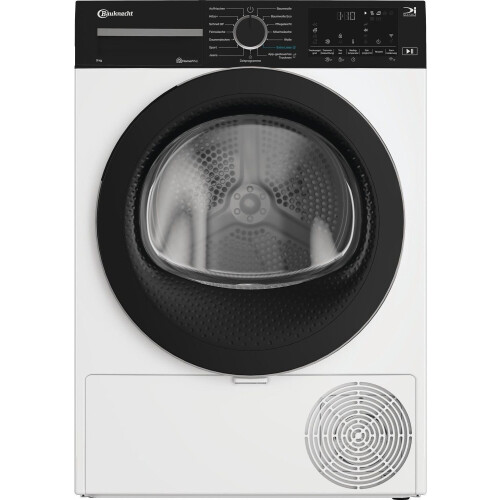 BAUKNECHT BK TR 9C EX - Warmtepompdroger - Precision Dry Adaptive Dry - 9 kg