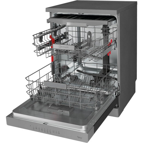 Bauknecht Bk4fb14bn7a0x - Vrijstaande Vaatwasser - 60 Cm - 14 Couverts - Besteklade - 41 Db - Energieklasse B | Nieuw (outlet)