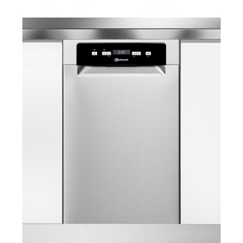 Bauknecht BK4UC11BS7A0X - Onderbouw Vaatwasser 45 cm - 11 couverts - RVS