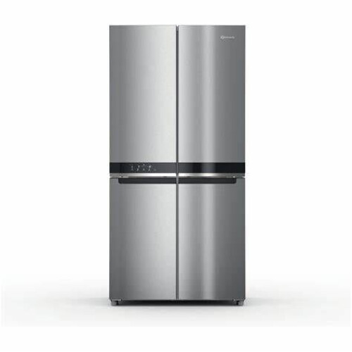 Bauknecht BKQ9U3LEF - Amerikaanse Koelkast - 594 liter - Inox Look - Energieklasse D Tweedehands