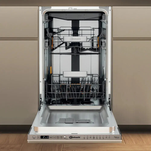 Bauknecht Bkrias - Inbouw Vaatwasser - 44.8 Cm - 10 Couverts - Besteklade - 42 Db - Energieklasse A | Nieuw (outlet)