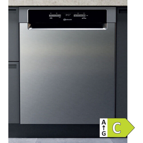 Bauknecht BUO 3O41 PLT X - Onderbouw vaatwasser - 14 couverts - C - 41 dB