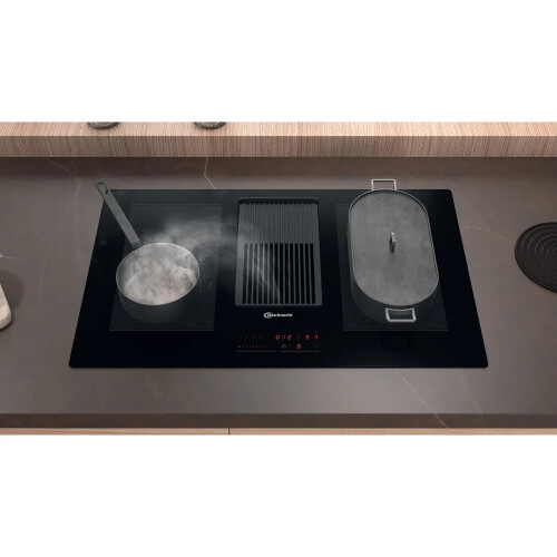 Bauknecht Bvh80 Venting Inbouw Inductie Kookplaat Met Geïntegreerde Afzuigkap | Nieuw (outlet)