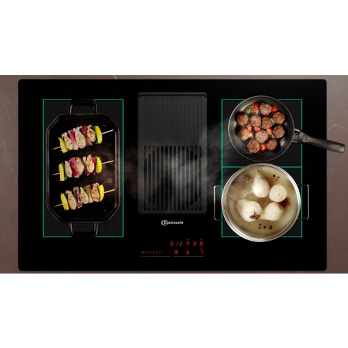 Bauknecht Bvh80 Venting Inbouw Inductie Kookplaat Met Geïntegreerde Afzuigkap | Nieuw (outlet)