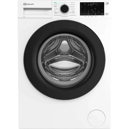 Bauknecht Bwm8a7bs - Wasmachine - 8 Kg - 1400 Tpm - Energieklasse A - Zwart | Nieuw (outlet)