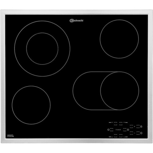 Bauknecht CHR 9642 IN - Inbouw keramische kookplaat 58 cm - 2 fase - Zwart Tweedehands