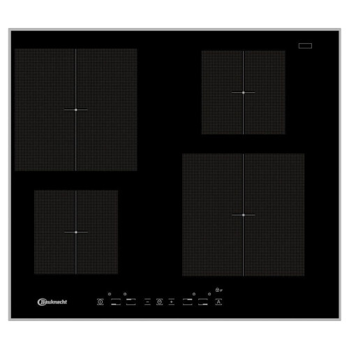 BAUKNECHT CTAI 9640 IN - Inbouw inductiekookplaat - 4 inductiezones met boosterfunctie - Zwart
