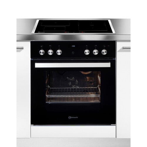 Bauknecht HEKO Limbo Flexi - Inbouw Oven Set - 65 L - Flex-Inductie - Zwart Tweedehands