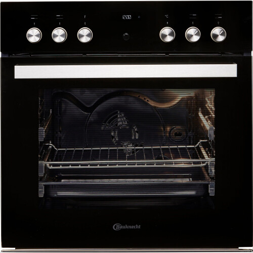 BAUKNECHT HEKO PYRO 8830S - Keramisch kookstel - Pyrolyse zelfreinigend - Zwart 59,5cm A+