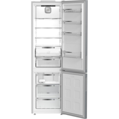 Bauknecht Kgdnf203b Vrijstaande Koel - Vriescombinatie - No Frost Technologie - 355 Liter Inhoud - Rvs Look | Nieuw (outlet)