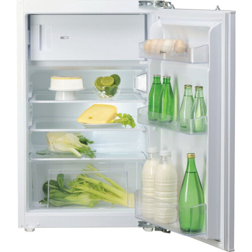 Bauknecht KSI 9 GF2E - Inbouw koelkast - Geluidsniveau 38 dB - Energieklasse E - Inhoud koelruimte 96 liter - Inhoud vriesruimte 16 liter - Hoogte 87.5 cm - Breedte 54 cm - Diepte 54.5 cm