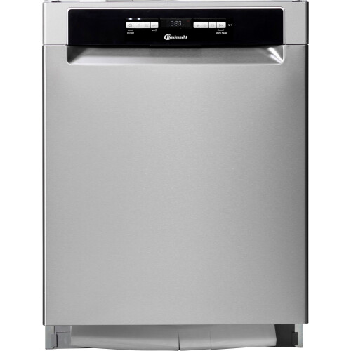 BAUKNECHT OBUC ECOSILENT 7540 - ONDEBOUW VAATWASSER - 14 COUVERTS - RVS 59,8CM (C) Tweedehands