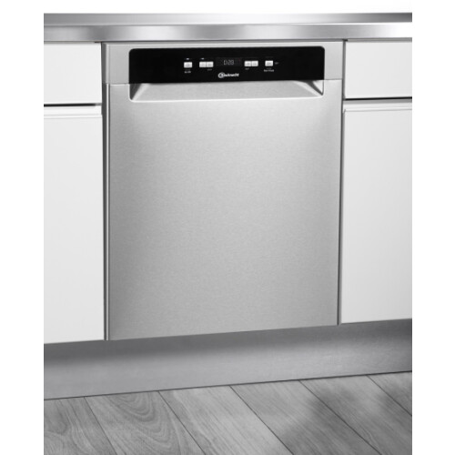 Bauknecht OBUC EcoSilent 9760 - Onderbouw Vaatwasser 60cm - 14 couverts - RVS