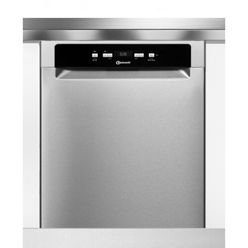 BAUKNECHT OBUC EcoSilent 9760 - Onderbouw vaatwasser 60 cm - 14 couverts - 41 dB - RVS