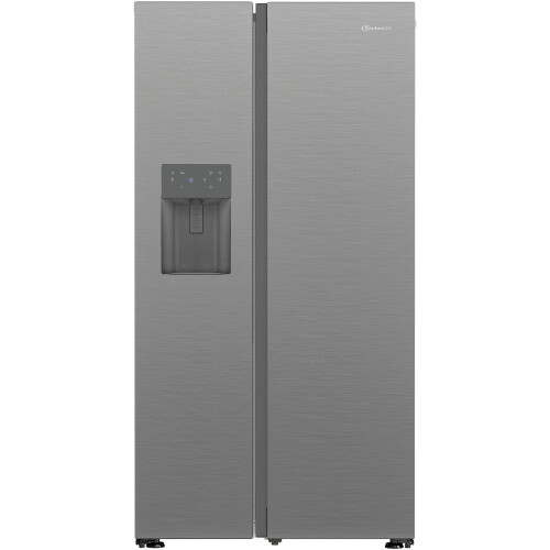 Bauknecht SBS IW E90 Pearl Amerikaanse koelkast E No Frost