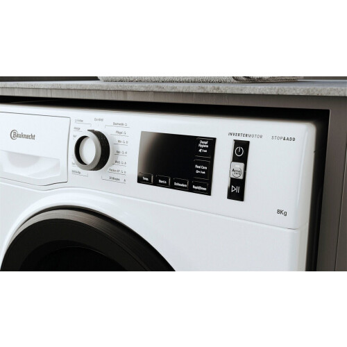 Bauknecht Super Eco 8464a - Wasmachine - 8 Kg - 1400 Tpm - Koolborstelloze Motor - Energieklasse A | Nieuw (outlet)