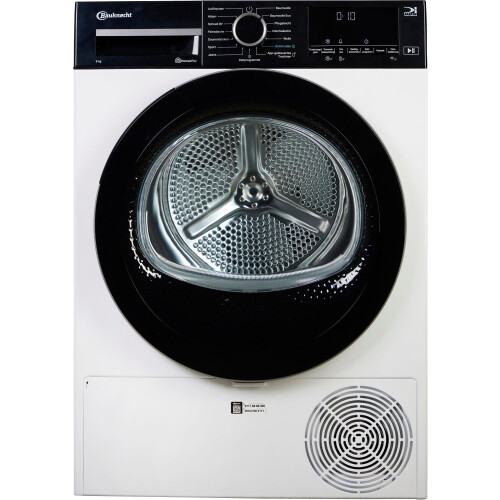 Bauknecht TR Super Eco 8B - Warmtepompdroger 8 kg - Energieklasse B - Wit