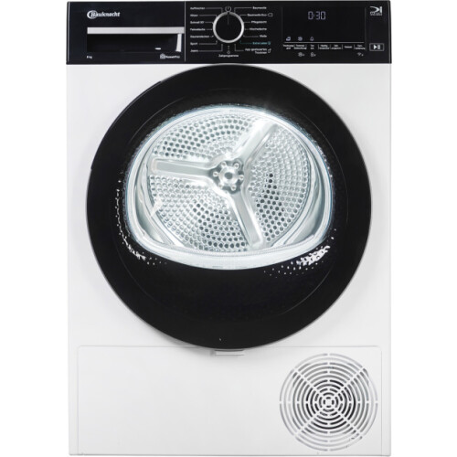 Bauknecht TRSUPERECO8C - Warmtepompdroger - 8 kg - 63 dB - Energieklasse C - Wit
