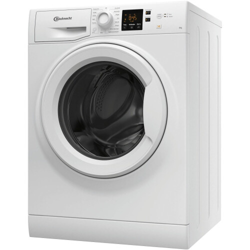 Bauknecht Wam814a - Wasmachine - 8 Kg - 1400 Tpm - Koolborstelloze Motor - Energieklasse A | Nieuw (outlet)