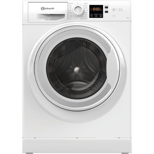Bauknecht WAM814A - Wasmachine - 8 kg - 1400 tpm - Koolborstelloze Motor - Wit Tweedehands