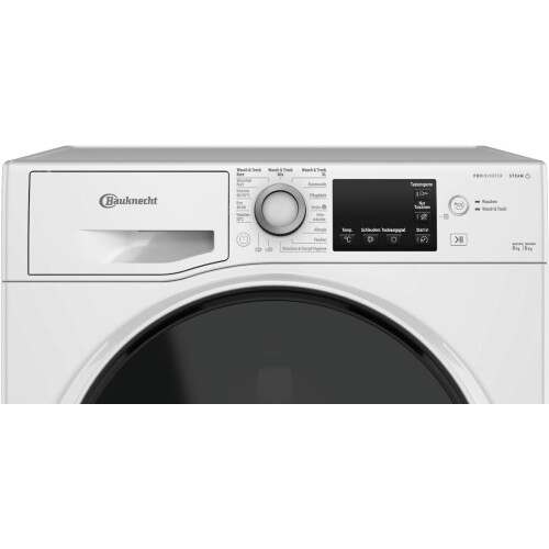 Bauknecht Watksense86s41c - Was-droogcombinatie - 8 Kg Wassen - 6 Kg Drogen - 1400 Tpm - Energieklasse C | Nieuw (outlet)