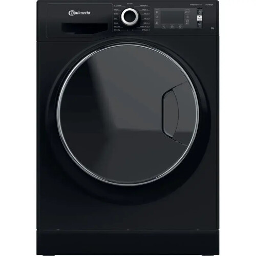 Bauknecht Wm Bb 8a - Wasmachine - 8 Kg - 1400 Tpm - Koolborstelloos - Zwart | Nieuw (outlet)
