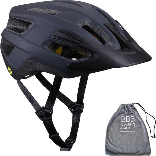 BBB Cycling Dune MIPS 2.0 - Fietshelm - MIPS systeem en vervangbaar vizier - Mat Zwart - Maat L Tweedehands