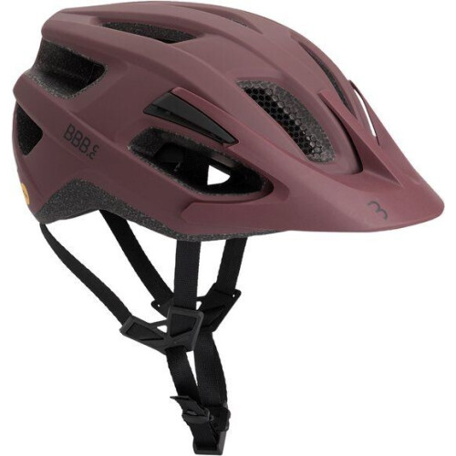 BBB Cycling Dune MIPS 3.0 Fietshelm - MTB & Racefiets - Fidlock Sluiting - Mat Donker Rood - Maat L (58-61cm) - BHE-23