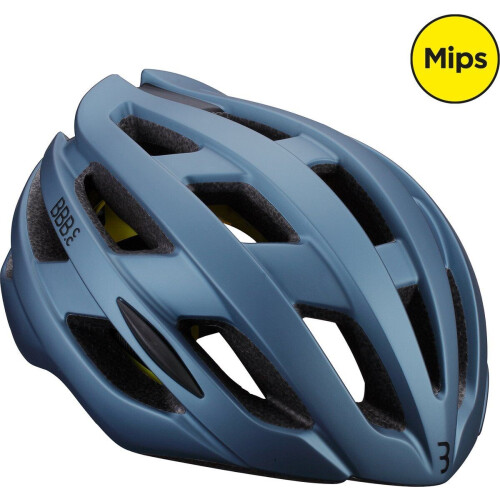 BBB Cycling Hawk MIPS - Fietshelm - MIPS bescherming - Mat Blauw - Maat M - BHE-153