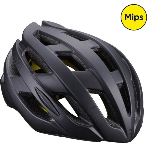 BBB Cycling Hawk MIPS - Racefiets Helm - MIPS bescherming - Mat Zwart - Maat L - BHE-153 Tweedehands