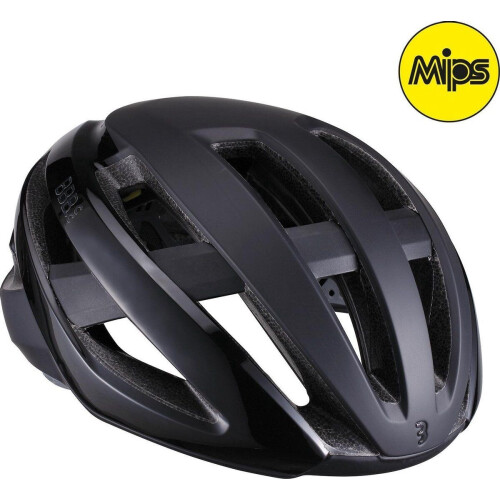 BBB Cycling Maestro MIPS - Fietshelm - Extra Veiligheid - Mat Zwart - Maat L - BHE-10