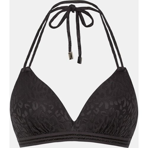 Beachlife Textured Leo Bikinitop Zwart Tweedehands