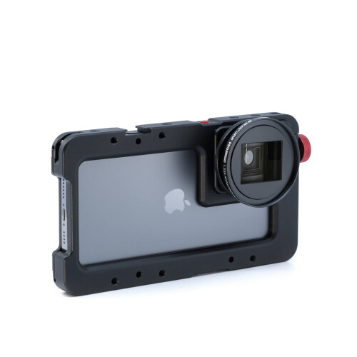 Beastgrip 1.33X Anamorphic Lens MK2 - Pro-serie - breedbeeldverhouding 2,4:1 - voor iPhone Pixel Samsung Galaxy OnePlus en andere Android-telefoons