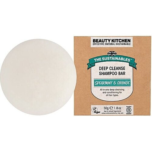 Beauty Kitchen Deep Cleanse Shampoo Bar - Spearmint & Orange Tweedehands