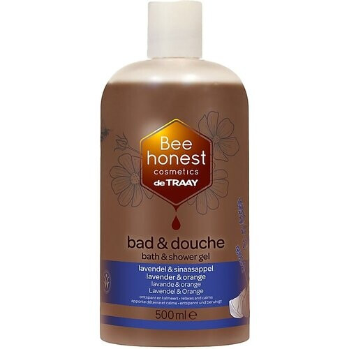 Bee Honest Bad & Douche Lavendel en Sinaasappel - 500ML Tweedehands