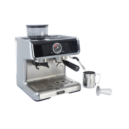 Beem Grind Profession espressomachine met filterhouder en koffiemolen Tweedehands