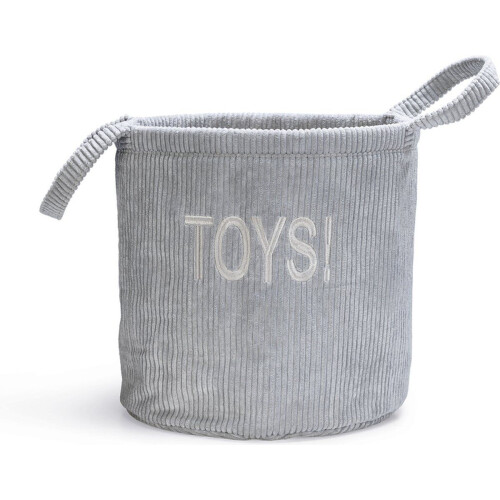 Beeztees Suus - Puppy Speelgoedmand - Opbergmand voor puppy speelgoed - Grijs - 30x30x30 cm Tweedehands