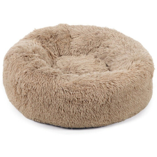 Beeztees Yali - Hondenmand - Pluche - Beige - Diam. 70 cm